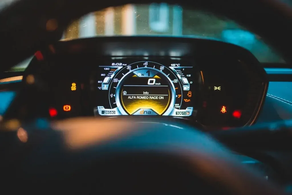 car dashboard lights