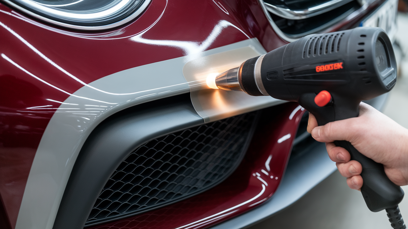 car wrap peeling safely