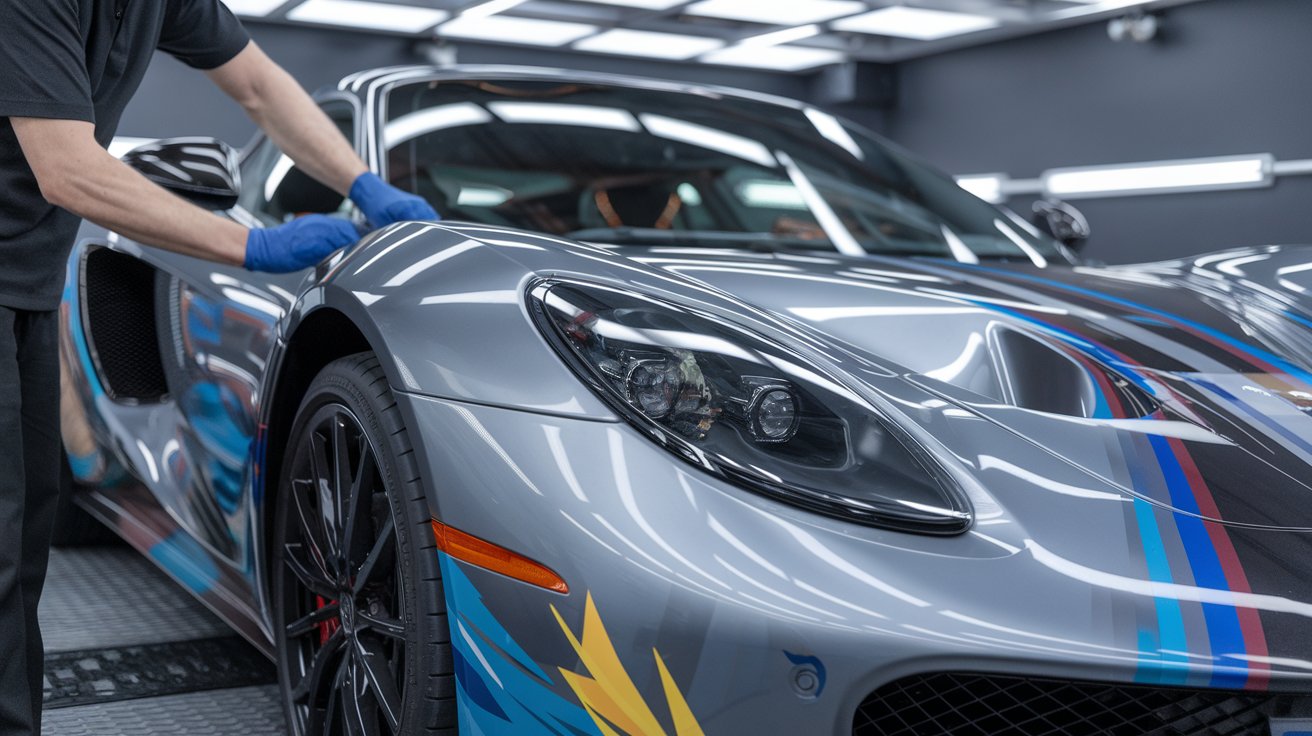 Vinyl wrap installation