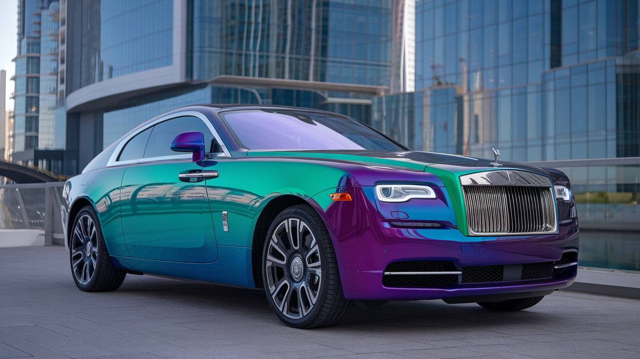 custom luxury car wrap