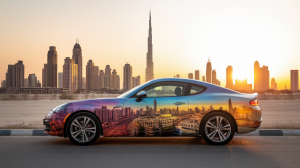 Dubai car wrap