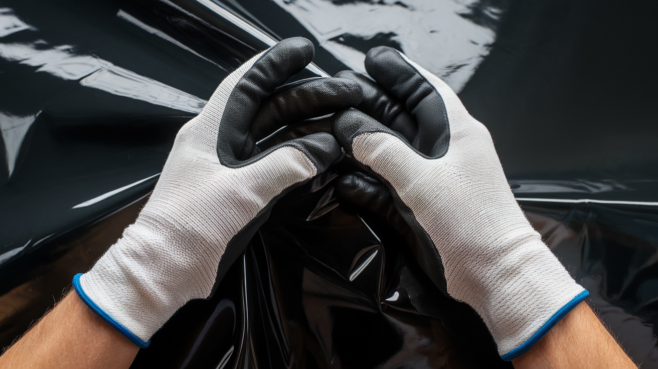 coated wrap gloves